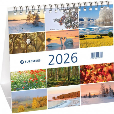 Table calendar Table triangle 155x145mm 00303