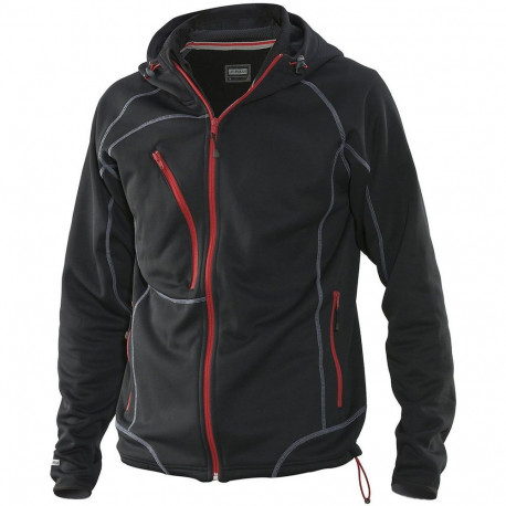 Jobman dressipluus 5152 must/punane XL