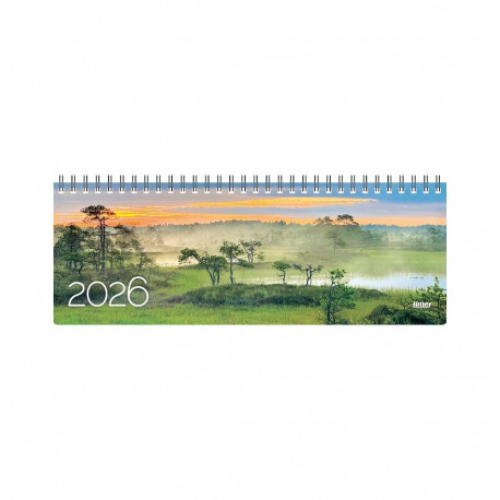 Lauakalender kartong kaanega - Morning 2026a.