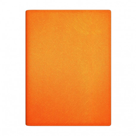 Raamatkalender A4 Senator SpirEx oranž, päeva sisu, kunstnahast kaantega,spiraalköide 2026a.