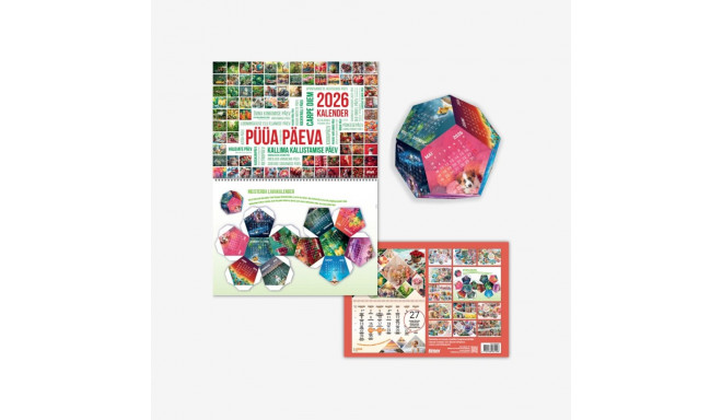 Seinakalender - Püüa päeva (Carpe diem) 2026a.