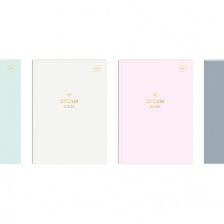 Kaustik A5 96 lehte, ruut, assortii, Interdruk