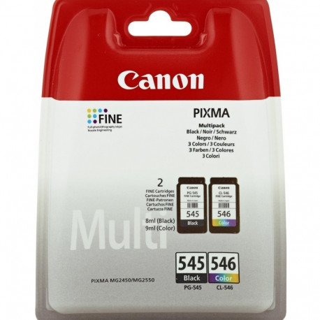Tint Canon PG-545XL/CL-546XL Photo Value Pack paber 50lehte 10x15 glossy iP2850 MG2450/2950 MG3050/3