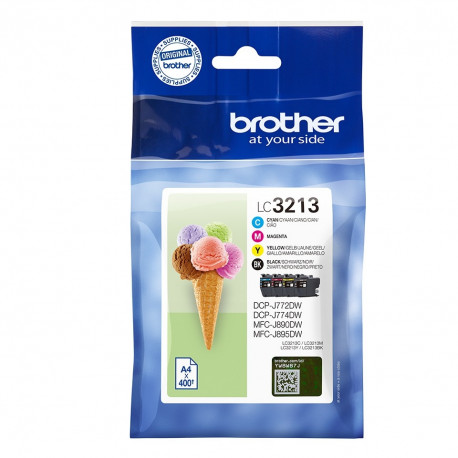Tint Brother LC3213CMYBk Value Pack DCP-J572DW, DCP-J772DW, DCP-J774DW, MFC-J491DW, MFC-J890DN, MFC-