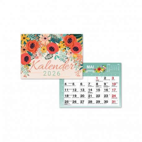 Seinakalender Color A4 2026a