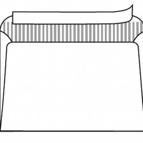 Ümbrik iseliimuv C4 , hallisisetrükiga, 500tk. kastis