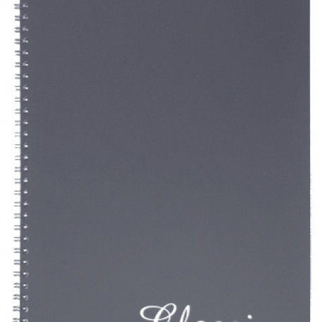 Kaustik A4 60l. 5x5ruut Classic spiraalköide plastkaaned