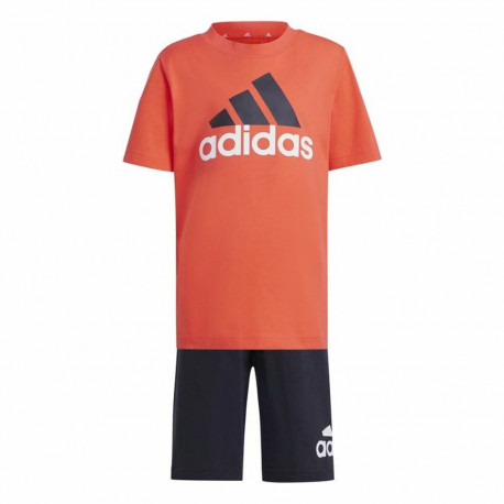 Laste Spordikostüüm Adidas Essentials Must Mitmevärviline Oranž