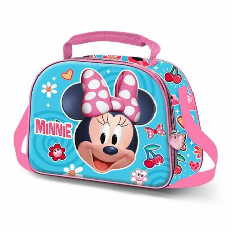 3D Thermal Lunchbox Minnie Mouse Happiness Pink 25,5 x 10 x 20 cm