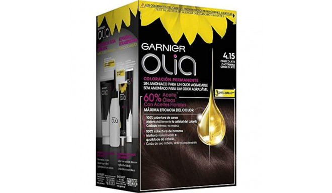 Ammoniaagivaba juuksevärv Olia Garnier 3600541234574 Šokolaad