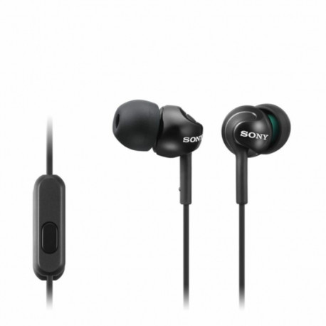 Kõrvaklapid Mikrofoniga Sony MDR-EX110AP Must