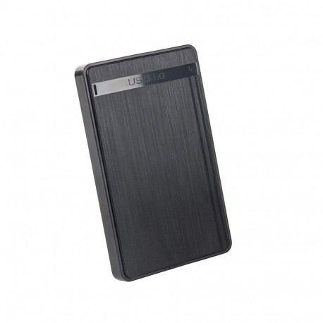 Fusion 2.5" External HDD Enclosure SATA III | USB 3.0 | Wood-Style Design | black