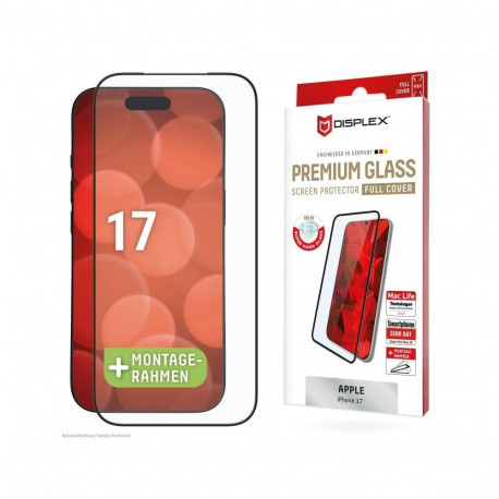Apple iPhone 17 Premium Screen Glass Full Cover By Displex Transparent