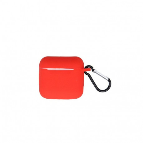 iLike Apple Case for Airpods 3 with hook Red