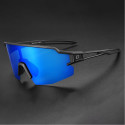 Rockbros Rockbros Polarized Cycling Glasses with UV Protection and Corrective Insert Blue Lenses - B