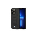 BMW Case BMW BMHCP14X22RPSK iPhone 14 Pro Max 6.7" black/black Leather Seats Pattern