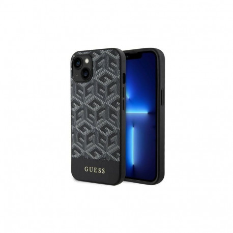 Guess Guess GUHMP14SHGCFSEK iPhone 14 6.1" black/black hardcase GCube Stripes MagSafe