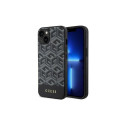 Guess Guess GUHMP14SHGCFSEK iPhone 14 6.1" black/black hardcase GCube Stripes MagSafe