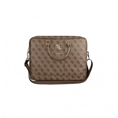 Guess Guess 4G Big Logo bag for a 16'' laptop - brown