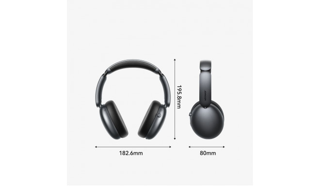 Joyroom Joyroom J-Head Series JR-JH1 Wireless Headphones with ANC Bluetooth - Black