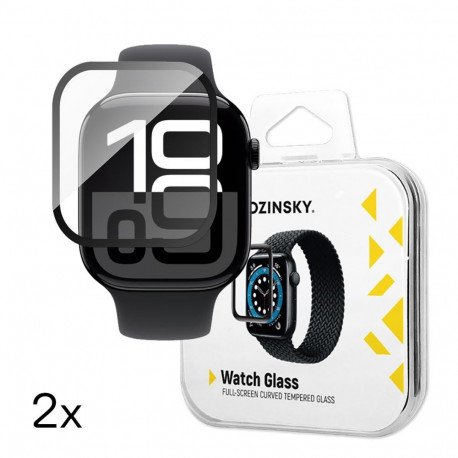 Wozinsky Wozinsky Full Glue Tempered Glass for Apple Watch 46mm (2 pcs.)