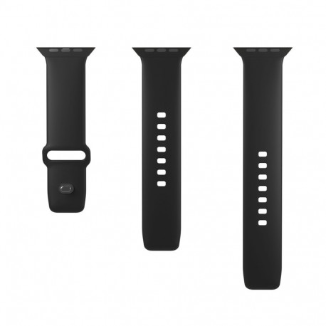 Puro Puro Icon Silicone Strap for Apple Watch 38 / 40 / 41 mm - Black (2 pcs.)