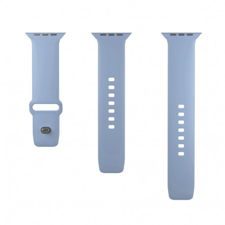 Puro Puro Icon Silicone Strap for Apple Watch 38 / 40 / 41 mm - Light Blue (2 pcs.)