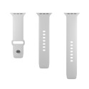 Puro Puro Icon Silicone Strap for Apple Watch 38 / 40 / 41 mm - White (2 pcs.)