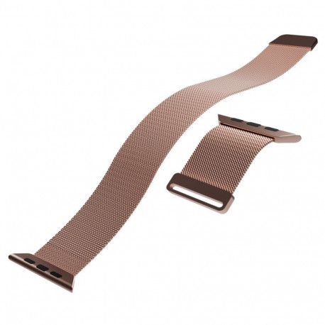 Puro Puro Milanese Stainless Steel Apple Watch Band 38/40/41mm - Pink