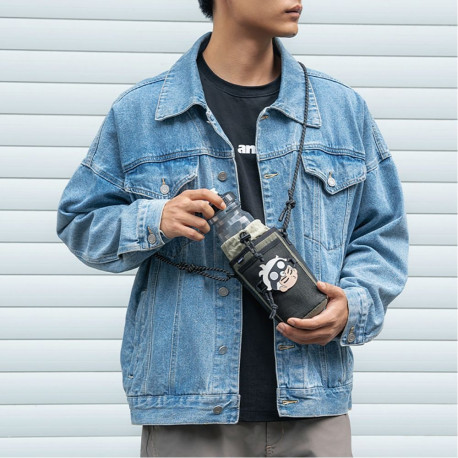 Rockbros Rockbros Travel Bottle Bag with Shoulder Strap 1l - Green