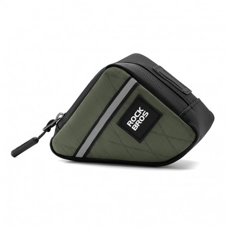 Rockbros Rockbros Triangle Bike Frame Bag 0.25L - Green