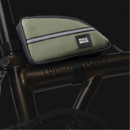 Rockbros Rockbros Triangle Bike Frame Bag 0.8l - Brown