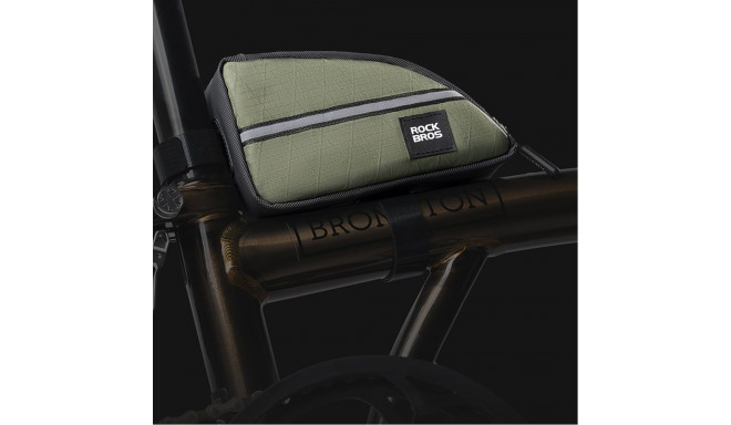 Rockbros Rockbros Triangle Bike Frame Bag 0.8l - Brown