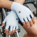 Rockbros Rockbros Road Cycling Gloves Size: M - Black and White