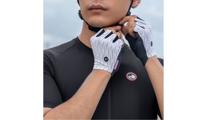 Rockbros Rockbros MTB cycling gloves size: S - white and black
