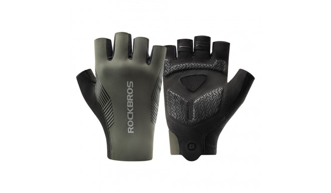 Rockbros Rockbros cycling gloves spring/summer/autumn, short fingers, size: S - green