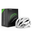 Rockbros Rockbros Bike Helmet with Visor, Detachable UV Protective Goggles, Unisex - Black/Brown