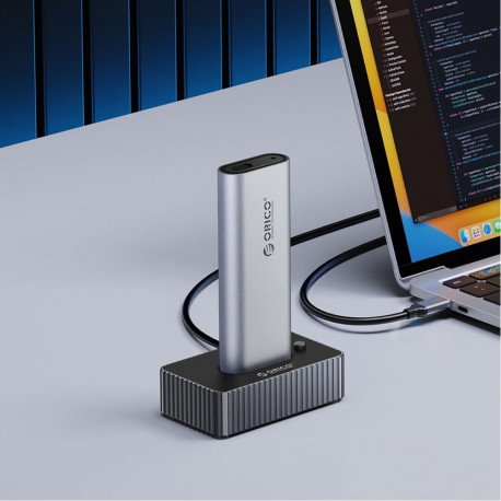 Orico Orico IT18C3 Docking Station for M.2 NVMe/SATA Drive - Gray