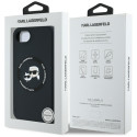 Karl Lagerfeld Karl Lagerfeld Liquid Silicone Karl & Choupette Heads Case with MagSafe for iPhone 16
