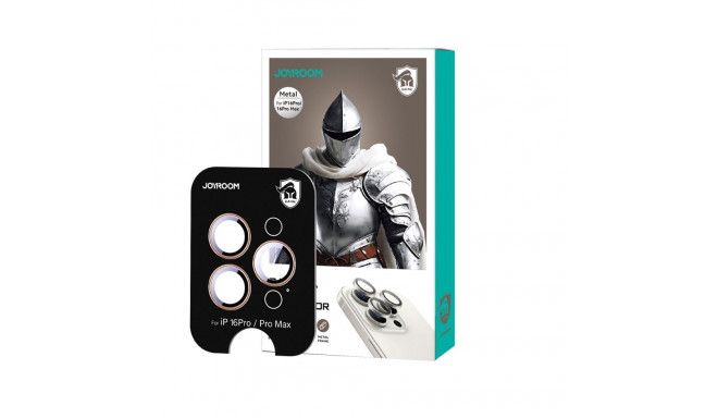 Joyroom Joyroom JR-MFY0262 protective glass for iPhone 16 Pro/16 Pro Max lenses - titanium