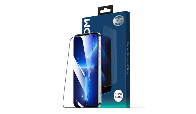 Joyroom Joyroom JR-MLG0287 2.5D Anti-Blue Light + Dustproof Tempered Glass with Black Frame for iPho