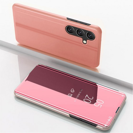 Hurtel Clear View Case for Samsung Galaxy A26 Cover with Flip - Pink