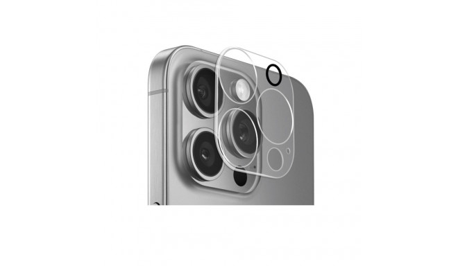 Puro Puro Camera Tempered Glass for iPhone 16 Pro / iPhone 16 Pro Max Camera Island
