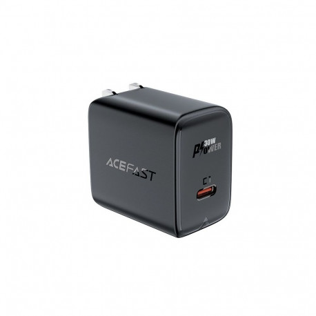 Acefast Acefast A23 30W GaN USB-C US Wall Charger - Black