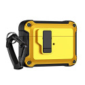 Hurtel Airpods 4 Pro Armor Case with Carabiner - Yellow