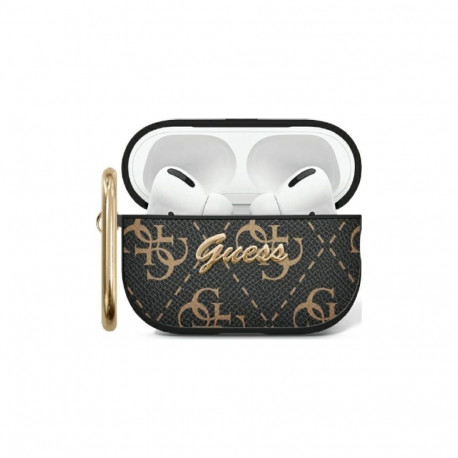 Guess Guess GUAP2PG4GPK AirPods Pro 2 (2022/2023) cover black/black 4G Hook