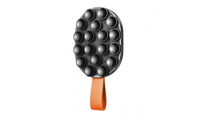 Joyroom Joyroom JR-ZS393-S magnetic holder with suction cups for 4.7-7" phone - black and orange
