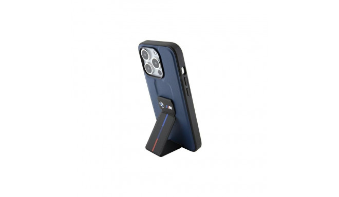 BMW BMW M Grip Stand Bicolor case for iPhone 15 Pro - navy blue