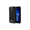 Guess Guess Sequin Script Metal case for iPhone 14 Pro Max - black