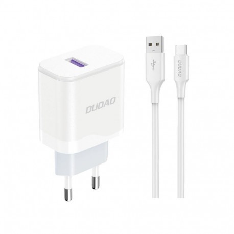 Dudao USB-A (male) || USB-A (female) || USB-C (mski) \ z kablem USB-C